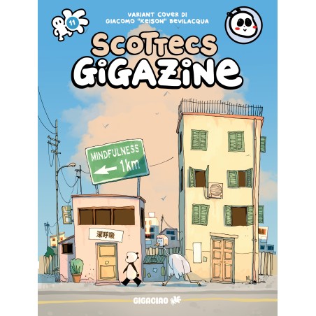 GIGACIAO - SCOTTECS GIGAZINE 11 - VARIANT FUMETTERIE